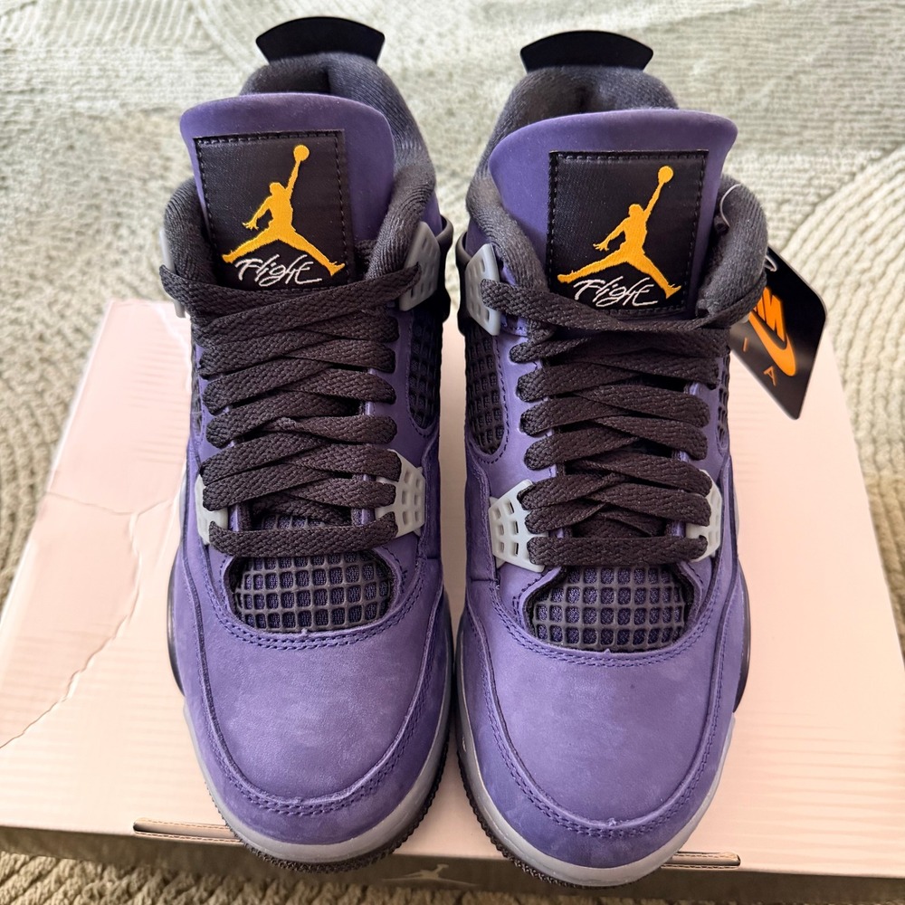 Nike Air Jordan 4 Retro Canyon Purple Imperial Purple FV5029-500 Mens 5 - Picture 4 of 6